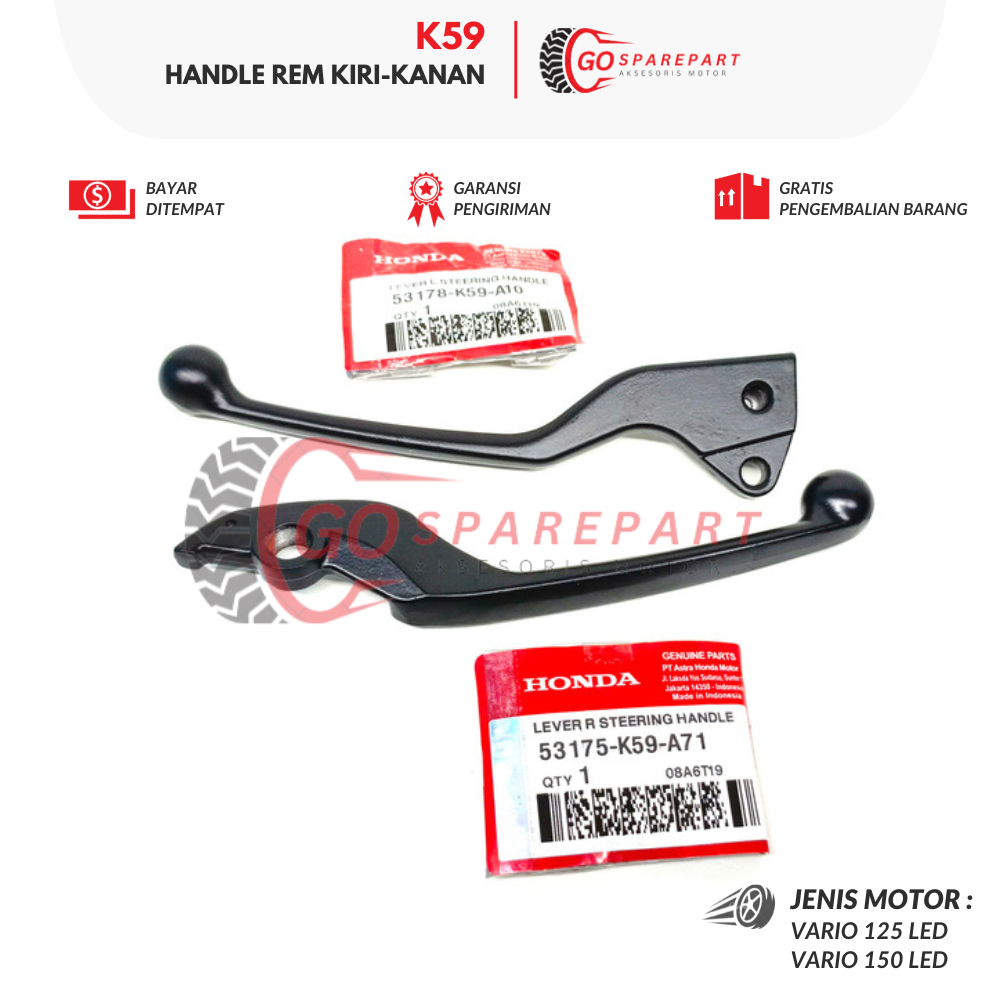 Jual Honda Paket Handel Rem Vario Handle Rem Kiri