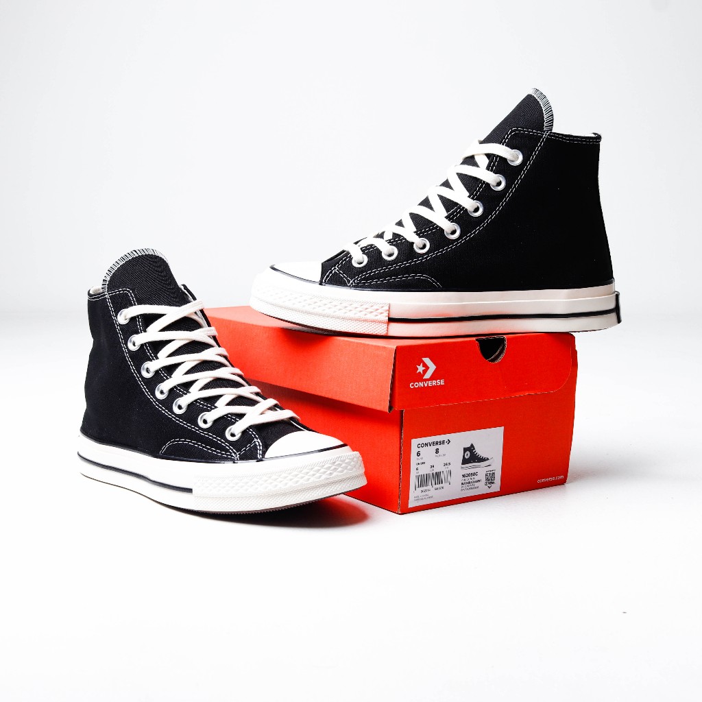 Jual Vltavn Sepatu Converse Chuck Taylor S Hi Black Egret