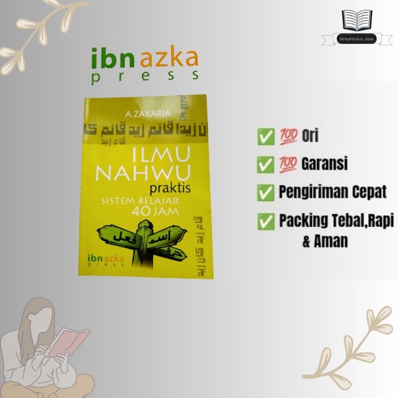 Jual Original - Buku ILMU NAHWU PRAKTIS Sistem Belajar 40 Jam ...