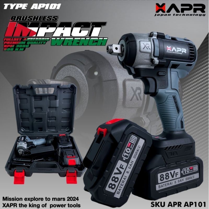 Jual Cod Apr Bor Impact Wrench Nm Ap Mod Dewalt Garansi Resmi Thn Mesin Pembuka Baut Roda