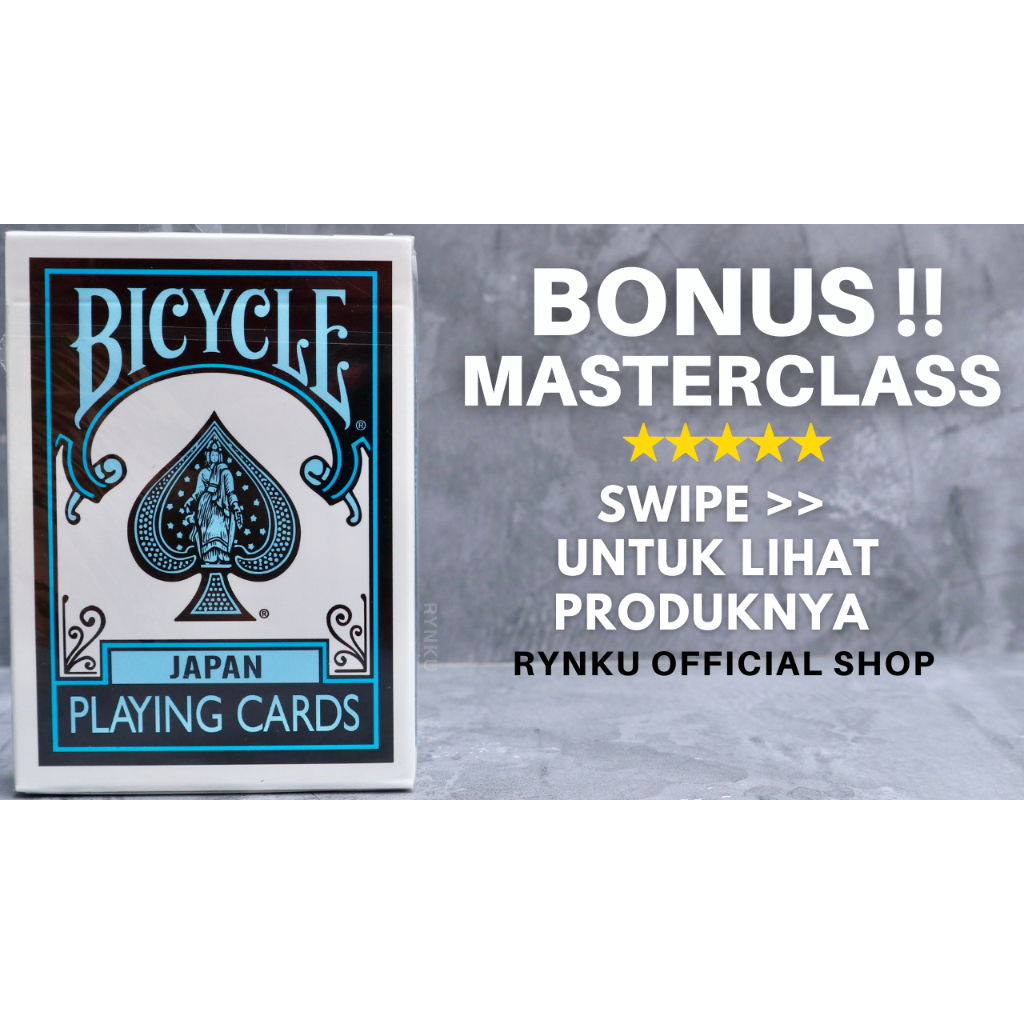 Jual KARTU REMI IMPORT BICYCLE JAPAN PLAYING CARD + FREE BONUS | Shopee ...