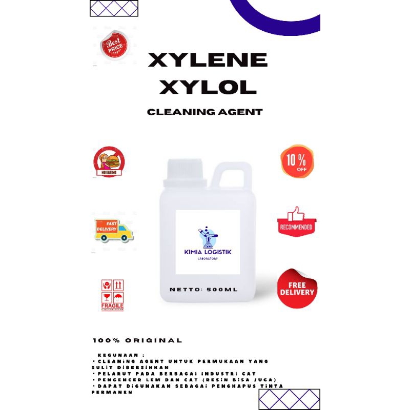 Jual Xylene / Xylol / Xiline / Teknis / Thinner / Solvent