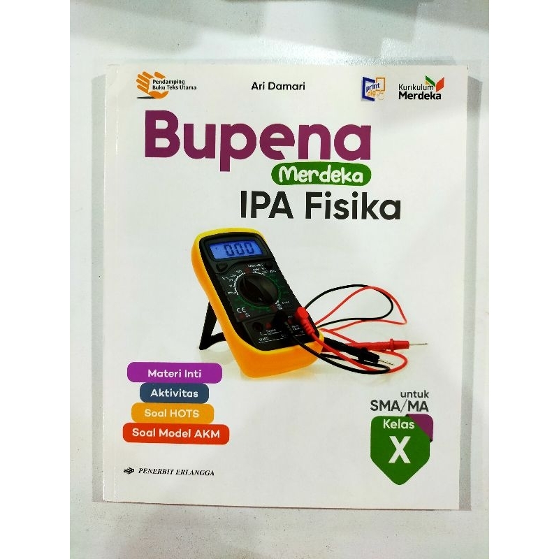 Jual Buku Pelajaran : Bupena Merdeka IPA Fisika Kelas X SMA/MA ...