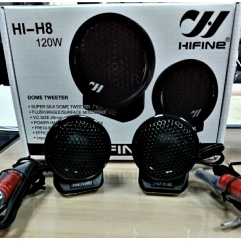 Jual Tweeter Mobil Hifine H1-H8/ Tweeter Hifine Special Edition ...