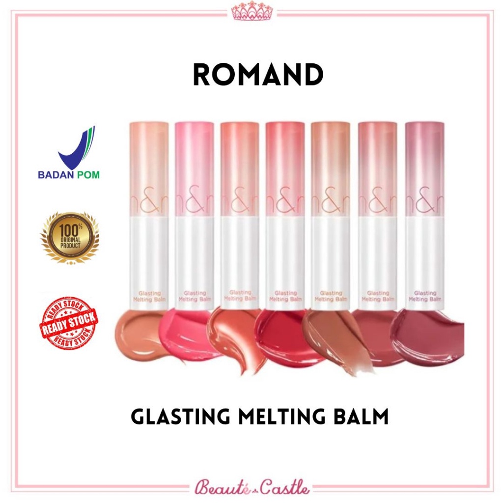 Jual 12.12 MALL Romand Glasting Melting Balm / Melting Balm All Varian ...