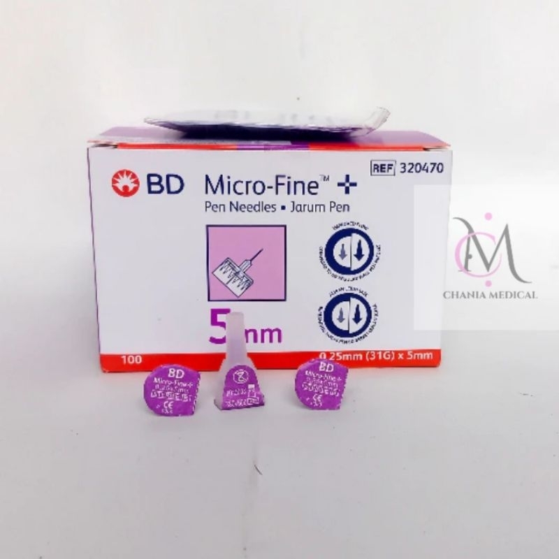 Jual Jarum Insulin Microfine Bd Ungu Mm X Mm Shopee Indonesia