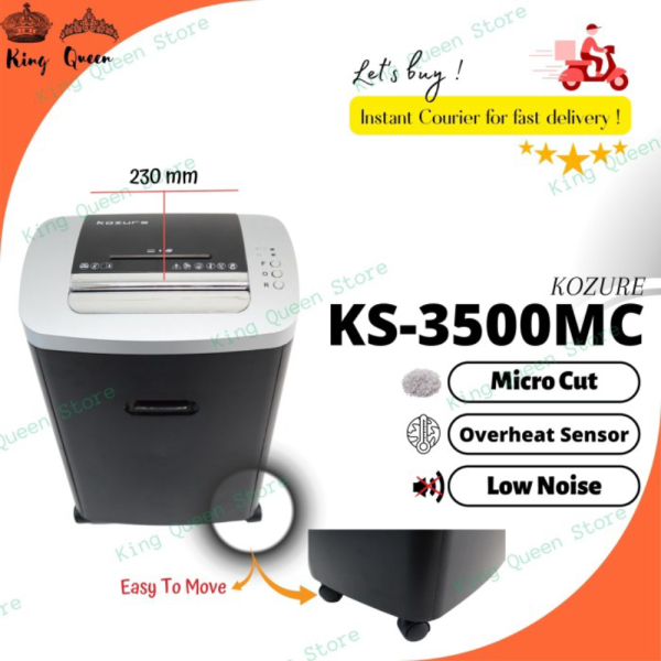 Jual KS-3500 Micro Cut/Kozure Mesin Penghancur Kertas/Paper Shredder ...