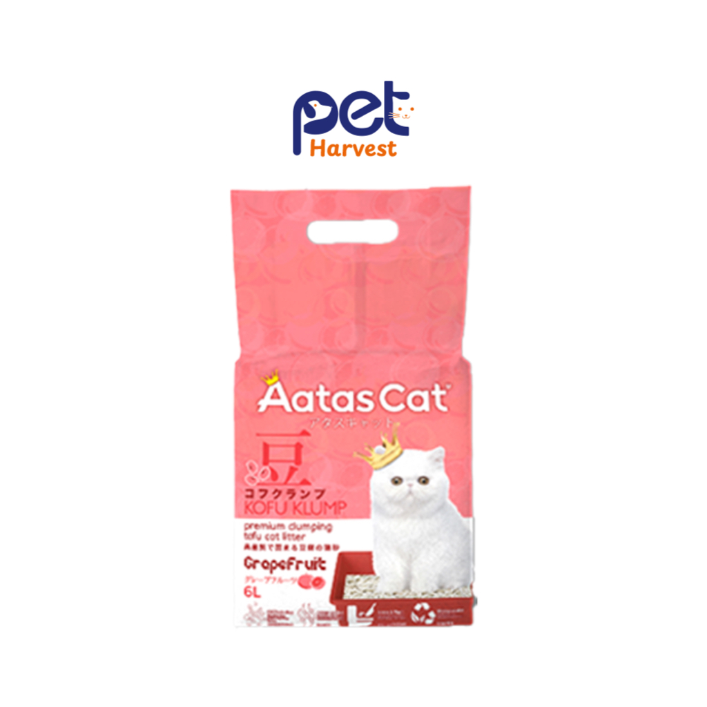 Jual Aatas Cat Kofu Klump Tofu Cat Litter Pasir Kucing (6L) Shopee
