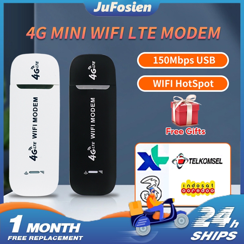 Jual [ready Stock] Modem Wifi 4g All Operator Lte Speed 150mbps Travel Use Home Use Usb