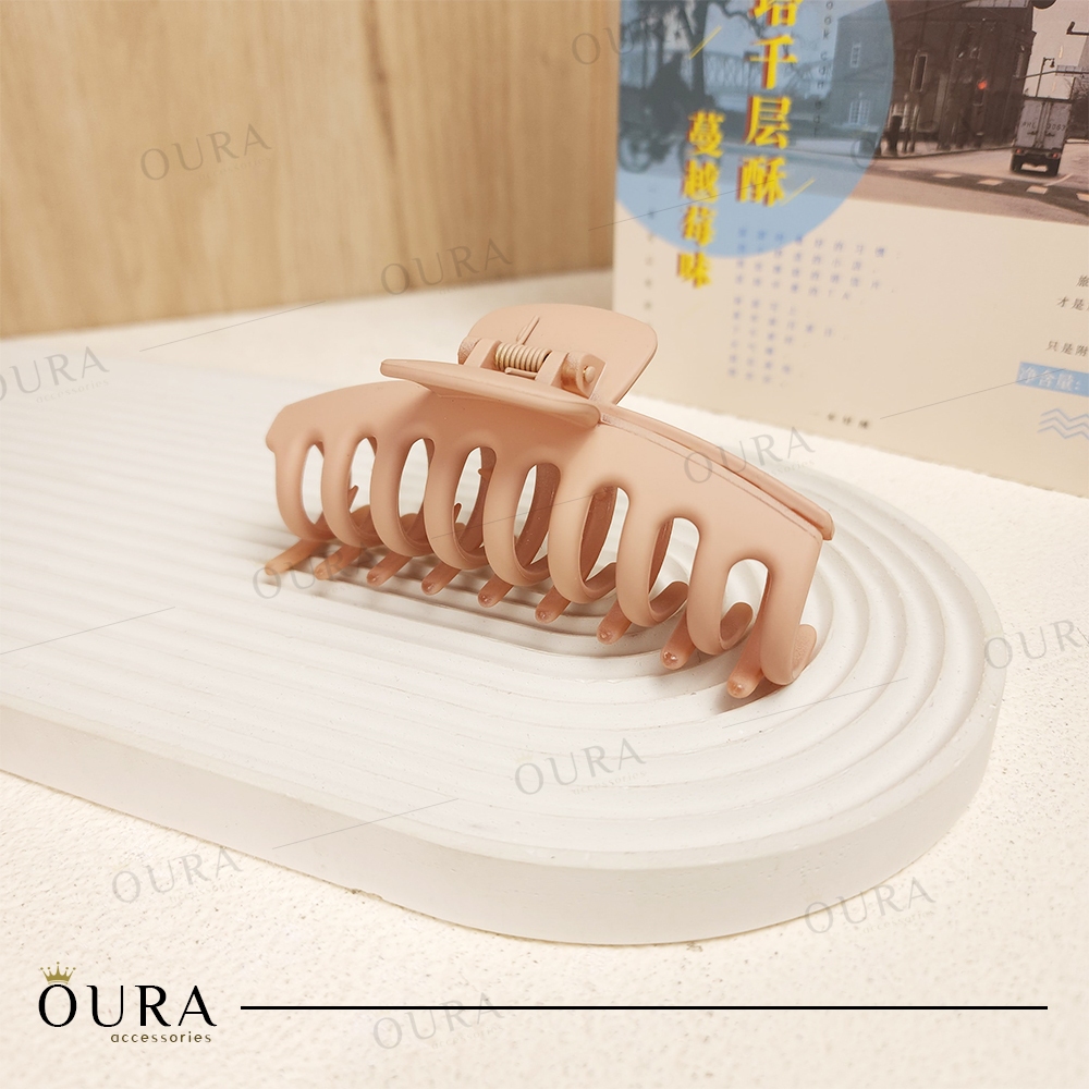 Jual Jepit Rambut Korea PINK SERIES Aesthetic Model Kotak Cakar Bunga