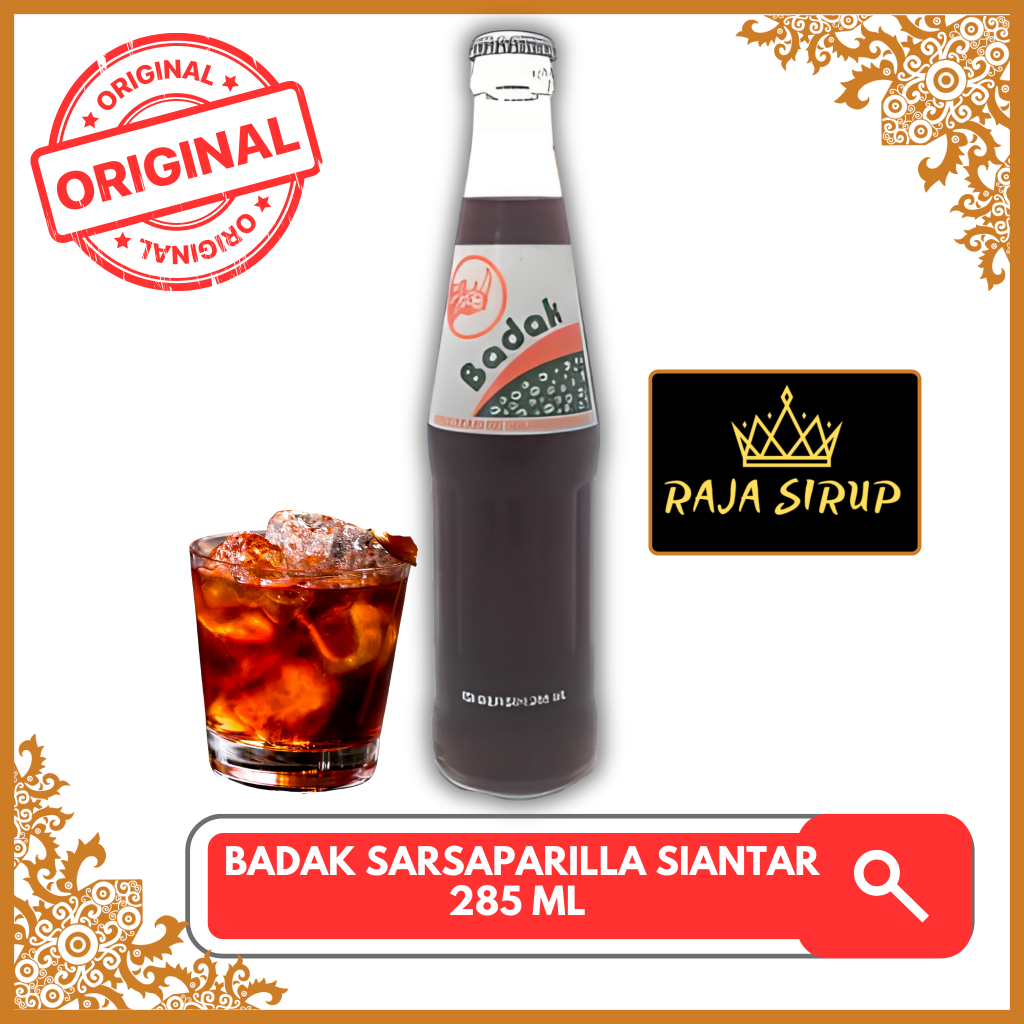 Jual Minuman Sarsaparila Badak Siantar 285ml Asli Siantar Shopee