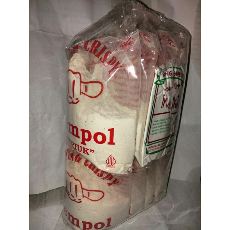 Jual Tepung Crispy Cap Jempol Kriuk Asli Free Tepung Rempeyek Super ...