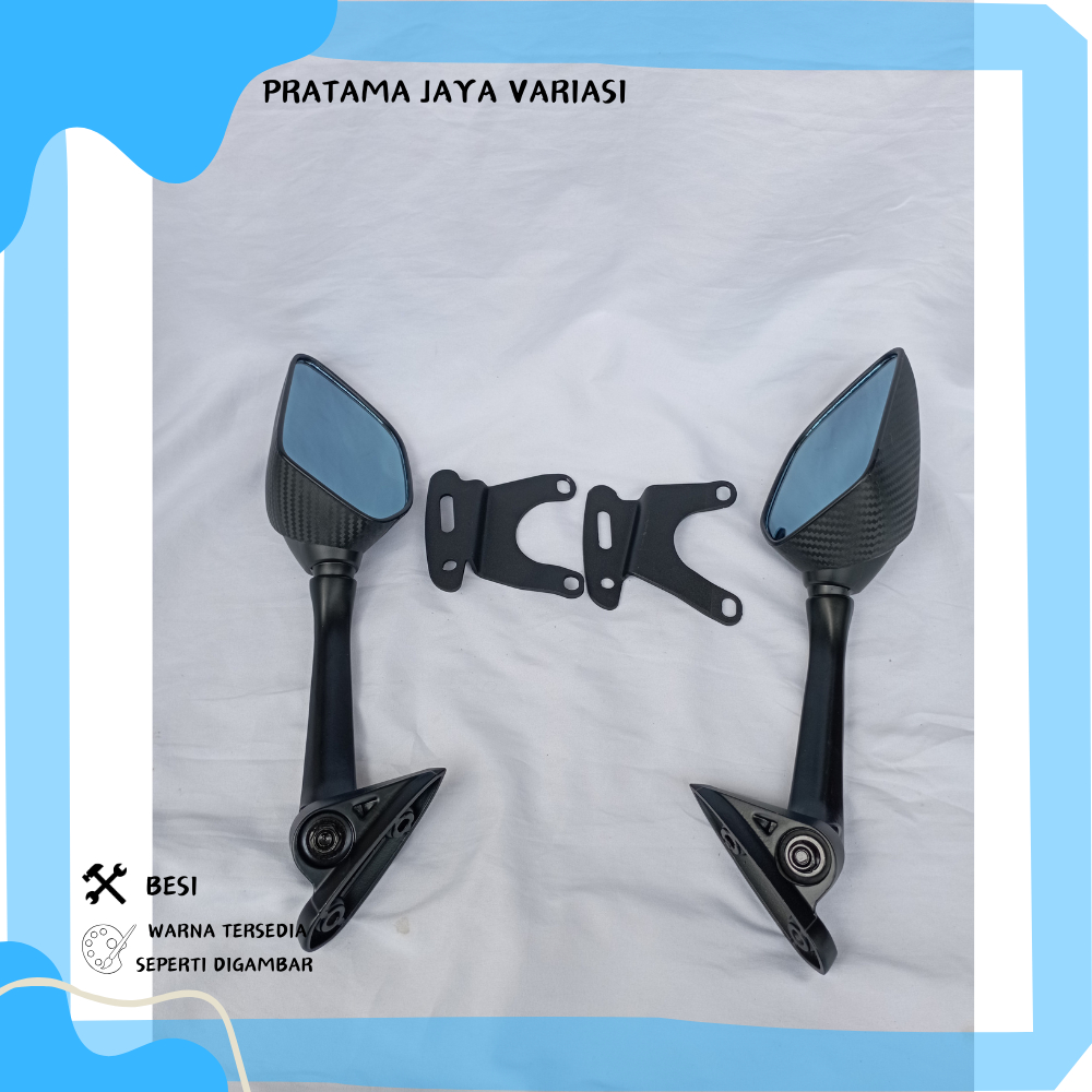 Jual Bracket Spion Xmax Connected Spion R Kaca Biru Panjang Pendek