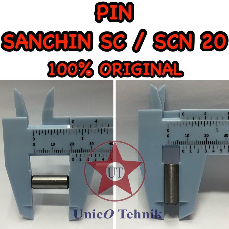 Jual Pin plunger / pin piston SANCHIN SCN / SC 20 mesin steam cuci ...