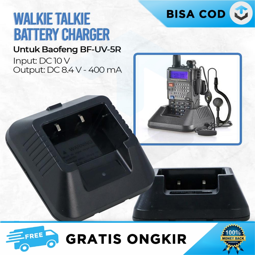 Jual Charger Ht Baterai Walkie Talkie For Baofeng Bf Uv R Portable