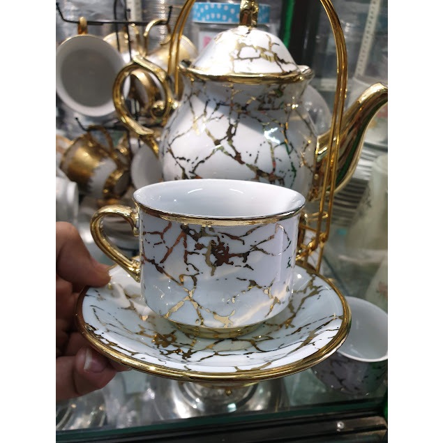 Jual Coffee Set I Tea Set Formia I Coffee Set Keramik Formia With Stand ...