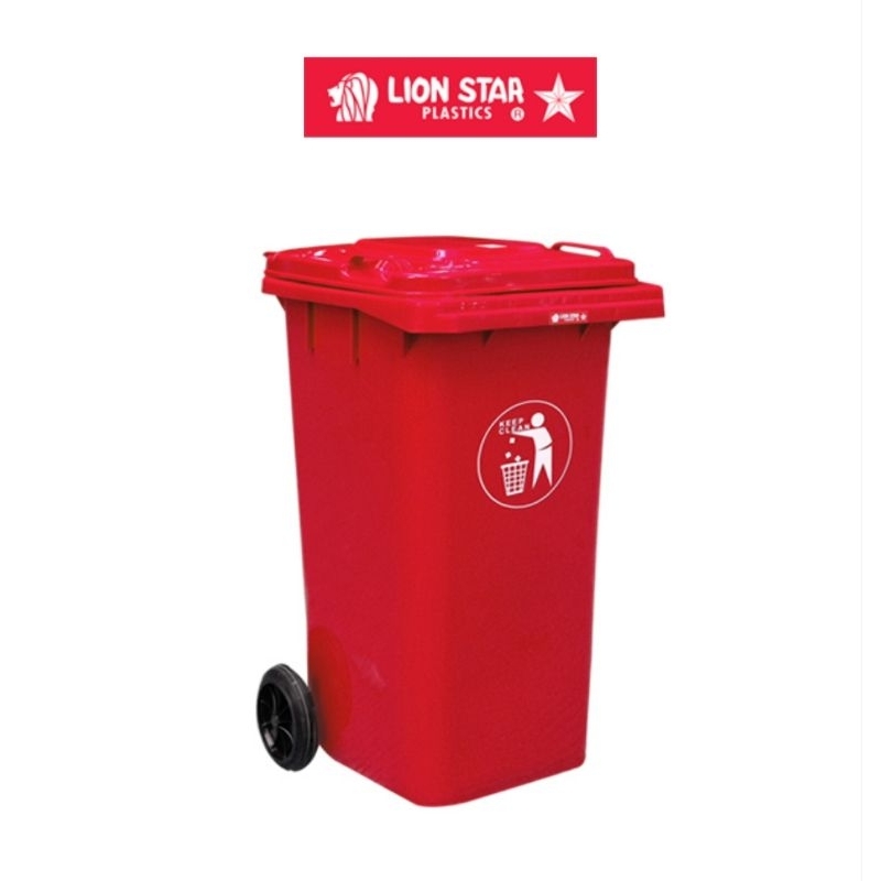 Jual Tempat Sampah Jumbo Roda Astana Dustbin 100 120 liter Lion Star ...