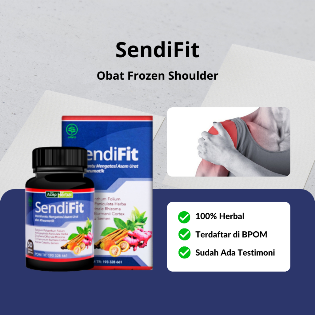 Jual Obat Frozen Shoulder, Obat Bahu Sakit dan Kaku, Obat Bahu Sakit