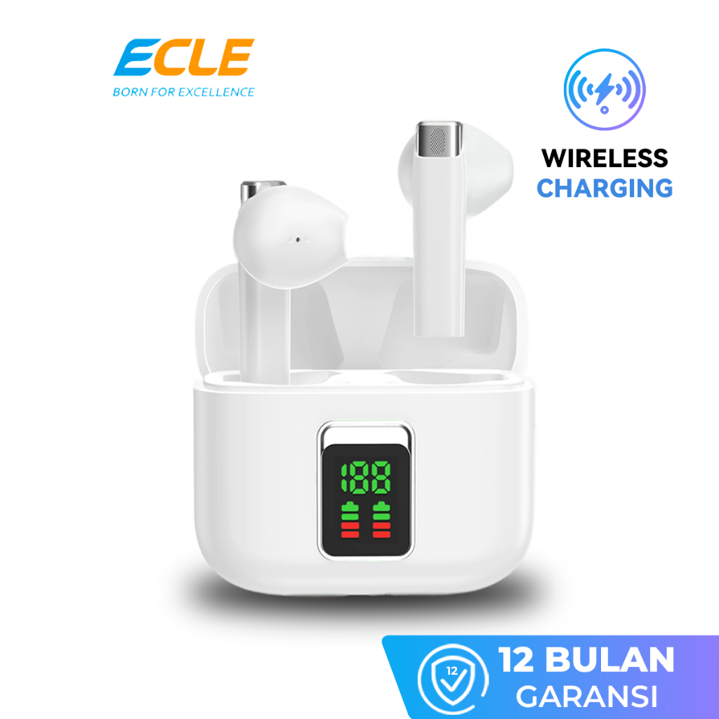 Jual Ecle Tws P Bluetooth Earphone Gaming Wireless Earphone Super Bass