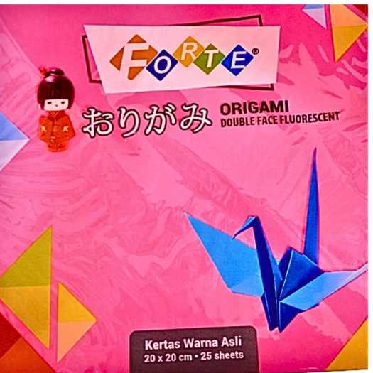 Jual Kertas Origami Forte Isi 25 Set | Shopee Indonesia