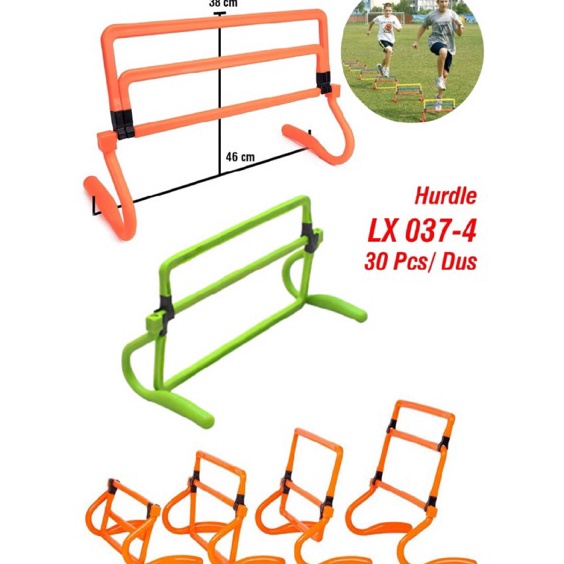 Jual Terjamin Hardel hurdle latihan lompat rintangan soccer dll 1 pcs ...
