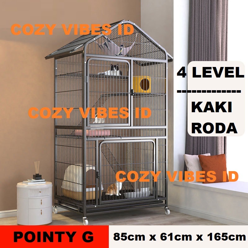 kandang kucing anjing kelinci burung hewan peliharaan besi jumbo besar premium mewah murah promo // iron big jumbo pet dog bird rabbit animal cat cage // kandang hewan // kandang besi // kandang peliharaan // kandang kucing jumbo // kandang premium