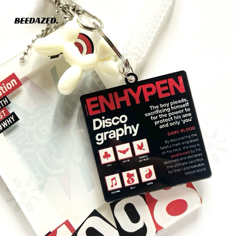 Jual [READY] DISCOGRAPHY KEYCHAIN EN- BEEDAZED | Shopee Indonesia