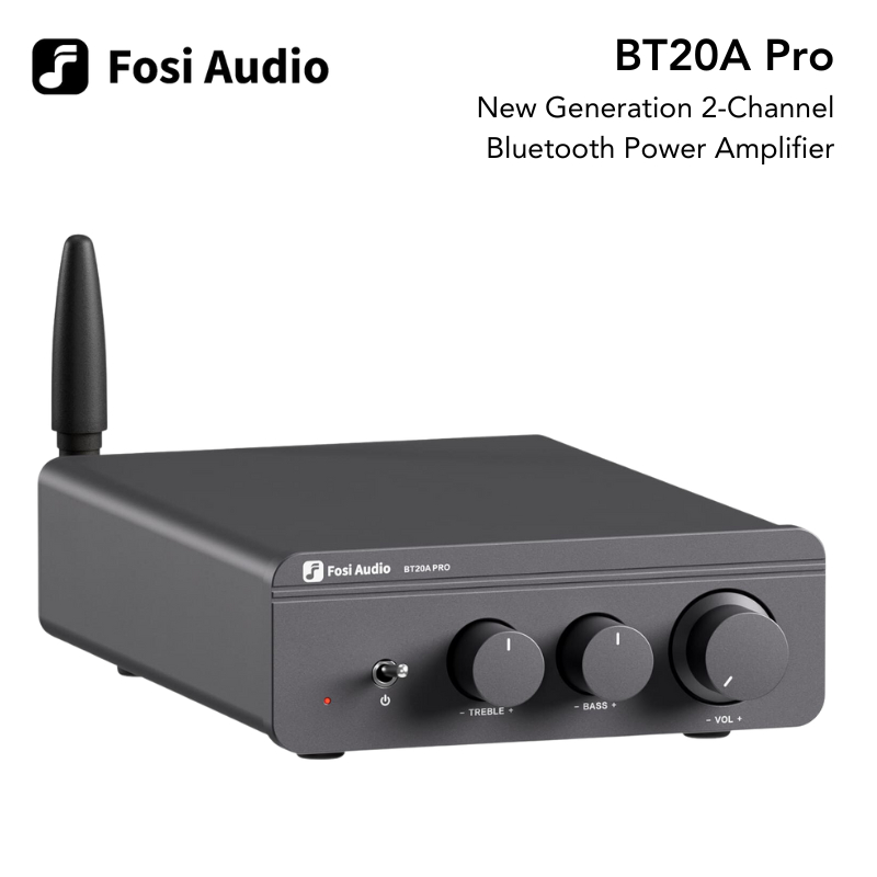Fosi Amplifier Fosi Audio BT20A PRO TPA3255 Bluetooth Amplifier