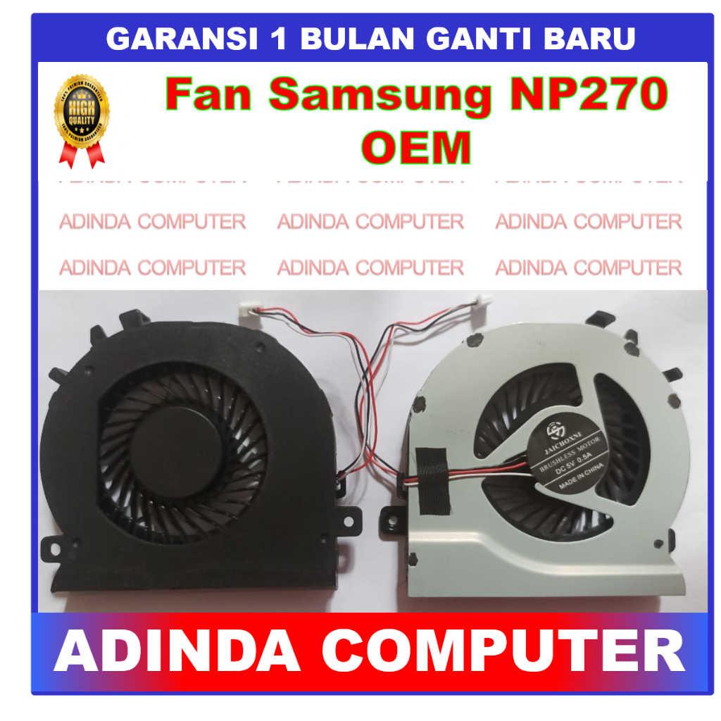 Jual Fan Samsung NP270 NP270E NP270E4 NP270E4V NP270E5E NP270E5V NP275 ...