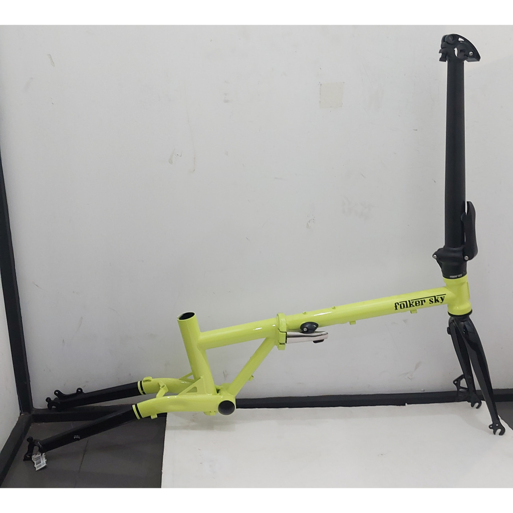 Jual Frame FOLKER SKY Frame Sepeda Lipat Frame Seli Frame Folding Bike ...