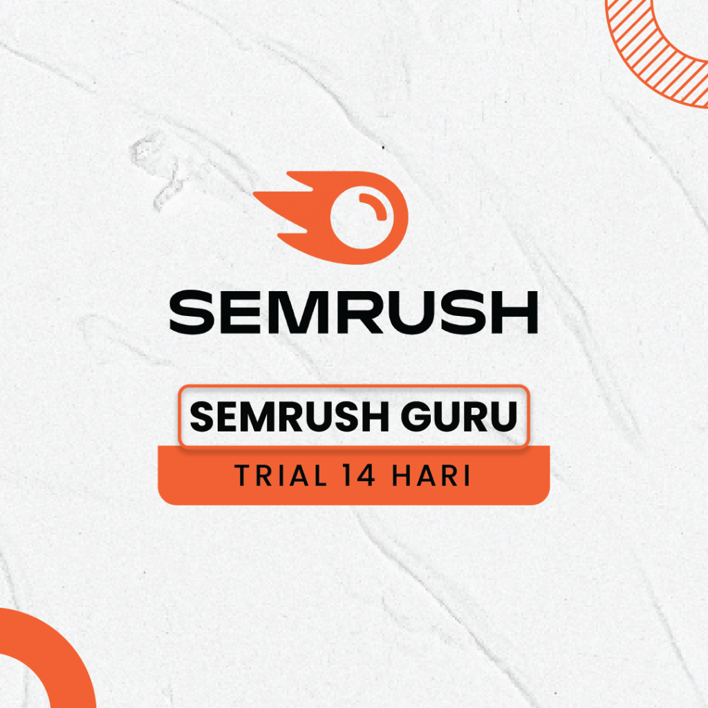 Jual SEMRUSH GURU 14 HARI | Shopee Indonesia