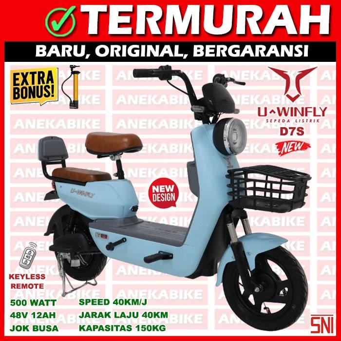 Jual Sepeda Listrik Uwinfly Df Garansi Resmi U Win Fly D S Dragon Fly