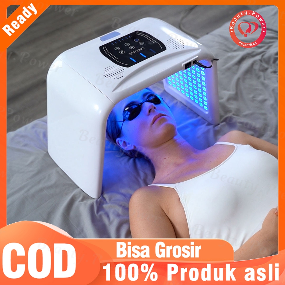 Jual 8in1 Masker LED PDT Nano ganda steam Light 7 Warna Lampu Spa Face ...