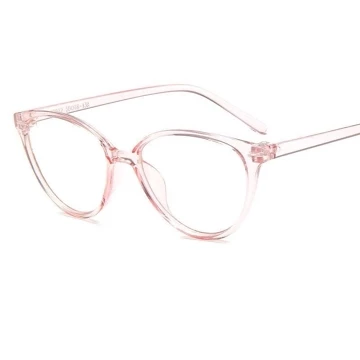 Kacamata Korea Wanita Cat Eye Eyeglasses Kacamata Wanita Gaya Retro Cat Eye Anti Radiasi