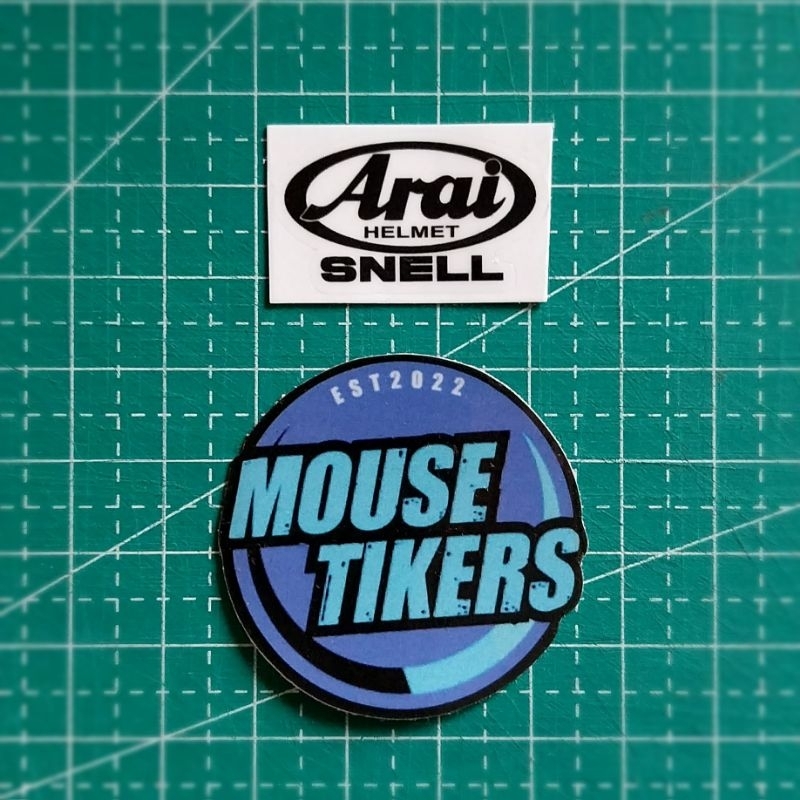 Jual Sticker Arai Helmet Snell Original (minimal Order 10pcs) | Shopee ...