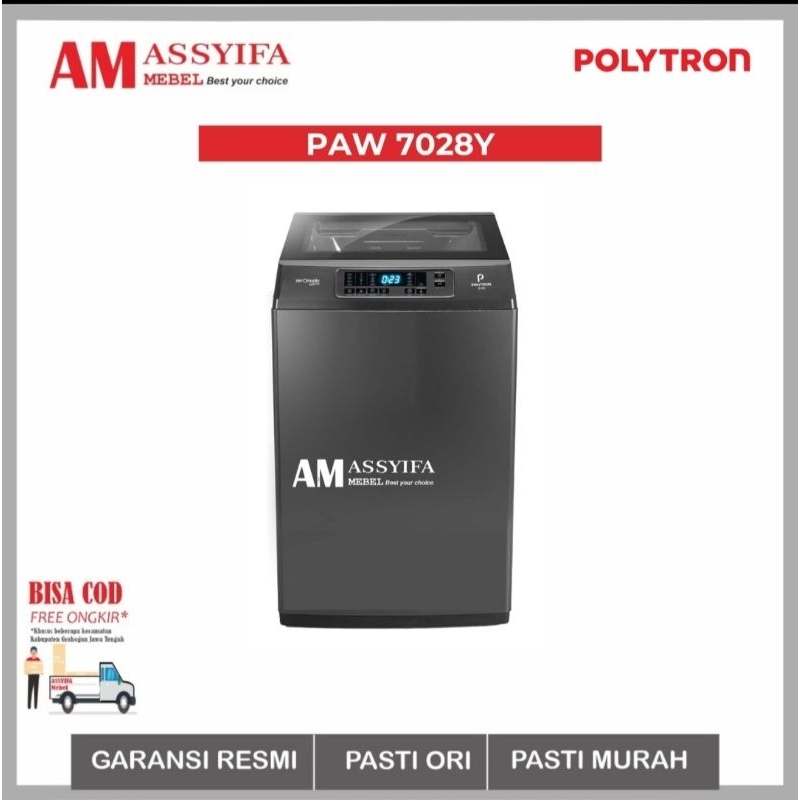 Jual MESIN CUCI POLYTRON PAW 7028Y ORIGINAL BERGARANSI RESMI PABRIK 100 ...