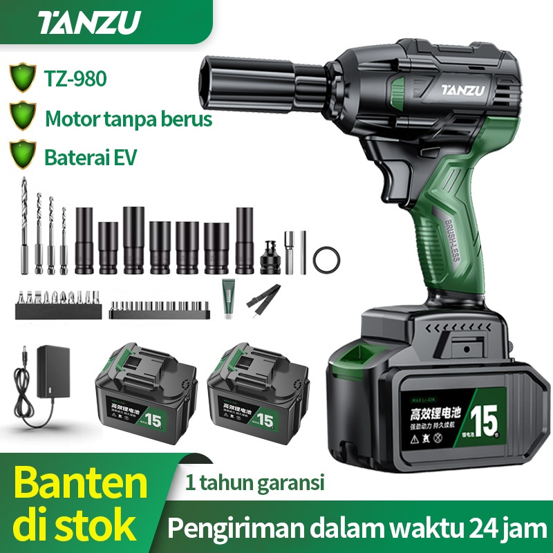 Jual COD Tool Impact Wrench TANZU Alat Listrik Profesional