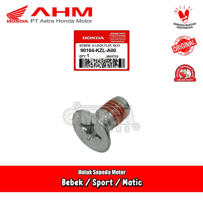 Jual Baut Kunci Kontak Honda BeAT Scoopy Spacy Vario Supra Blade Revo ...