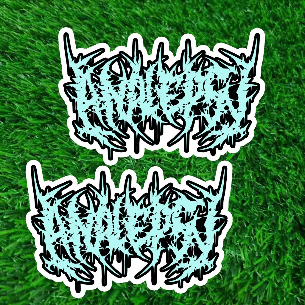 Jual Stiker Analepsy Logo - Sticker Band Death Metal - Stiker Cutting ...