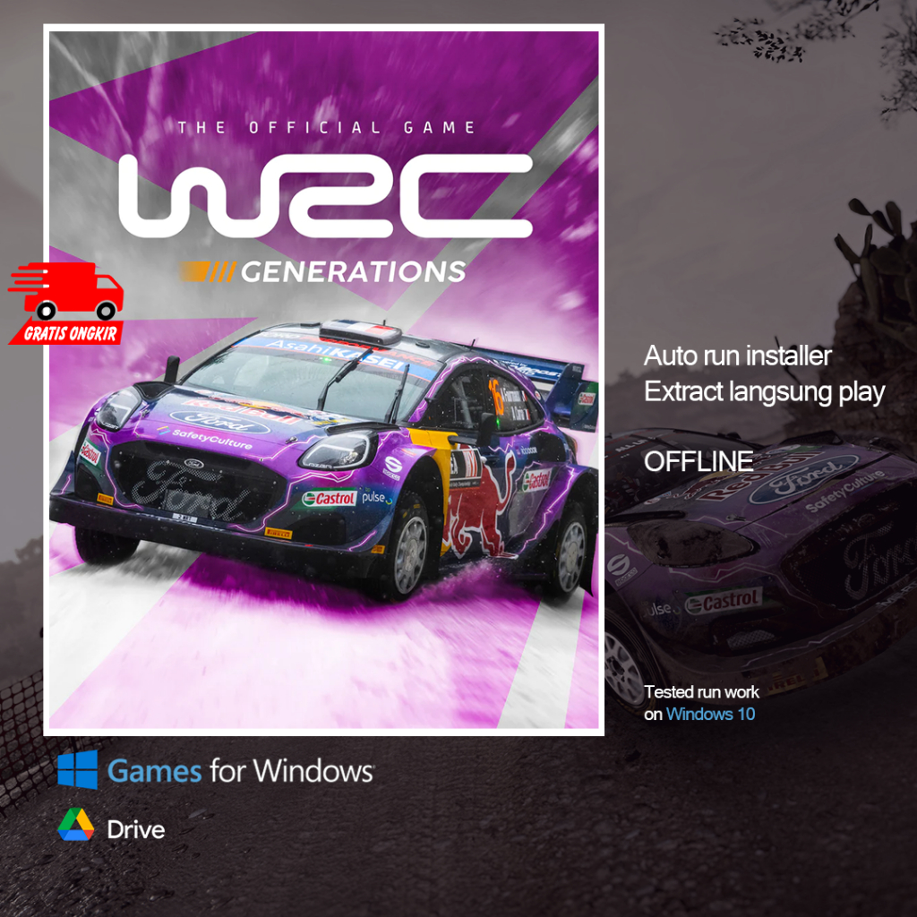 Jual WRC Generations The FIA WRC Official Game - Game PC Racing Sports ...