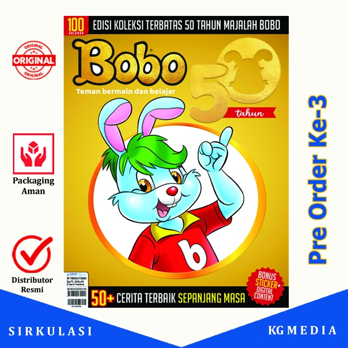 Jual MAJALAH BOBO EDISI KOLEKSI TERBATAS 50 TAHUN | Shopee Indonesia