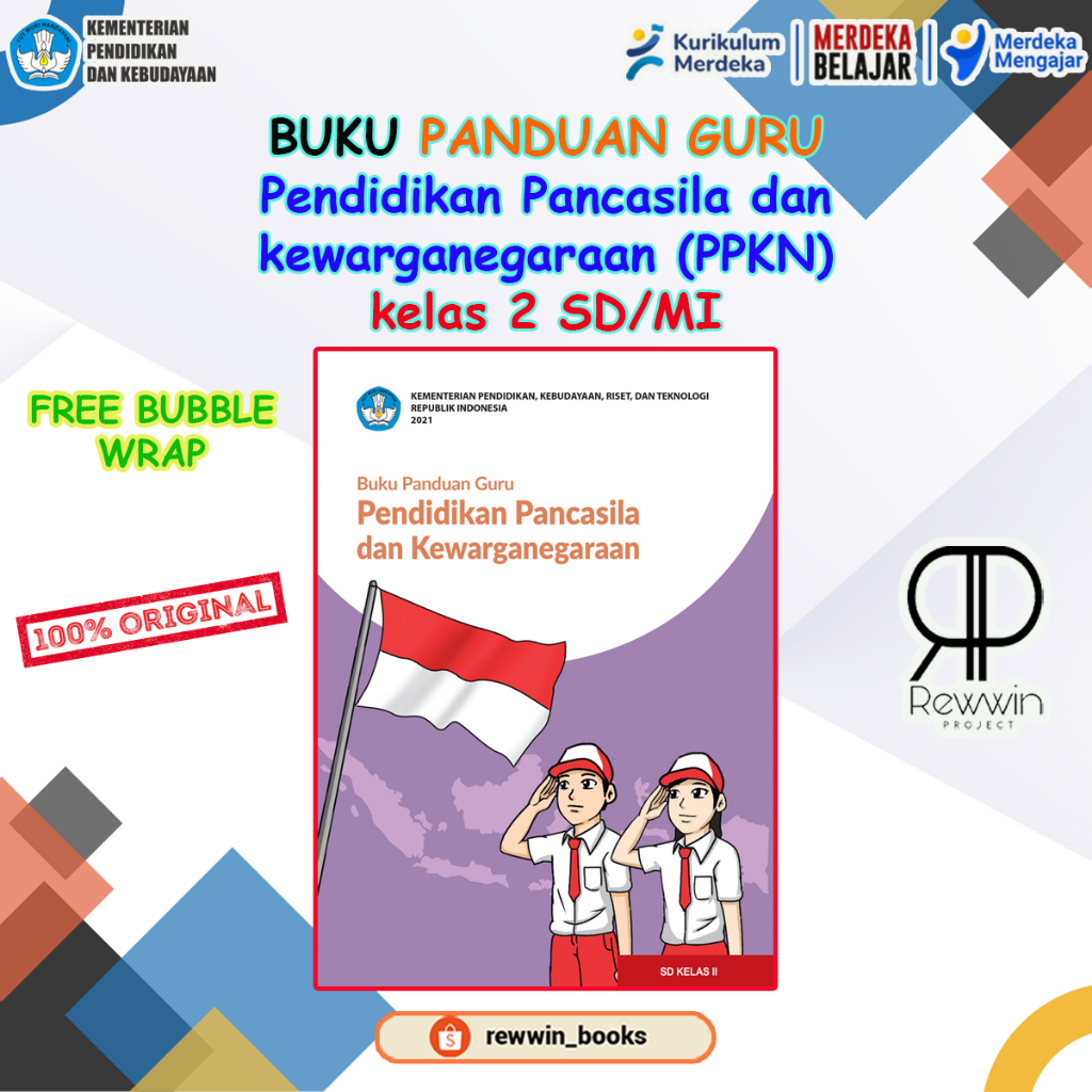 Jual Buku PANDUAN GURU PPKN Kelas 2 SD Kurikulum Merdeka | Shopee Indonesia