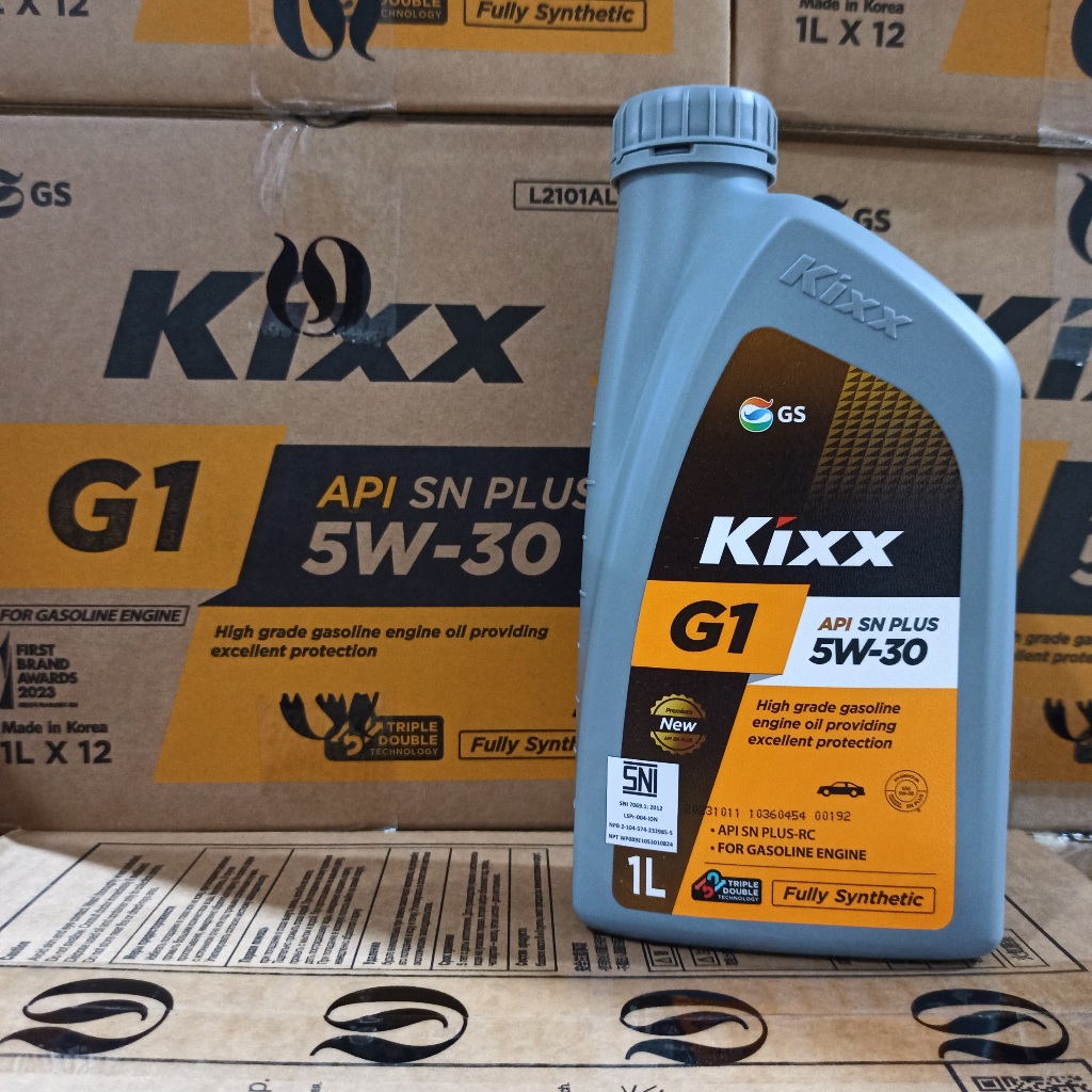 Jual KIXX G1 5W-30 API SN PLUS 1 LITER | Shopee Indonesia
