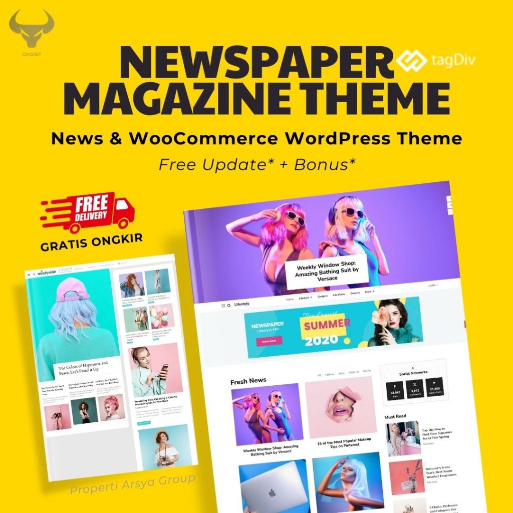 Jual Tema Berita Wordpress - Newspaper - News & Woocommerce Themes ...
