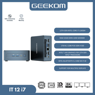 Geekom Mini PC with Intel i7, 32 GB RAM, and Windows 11 for Under