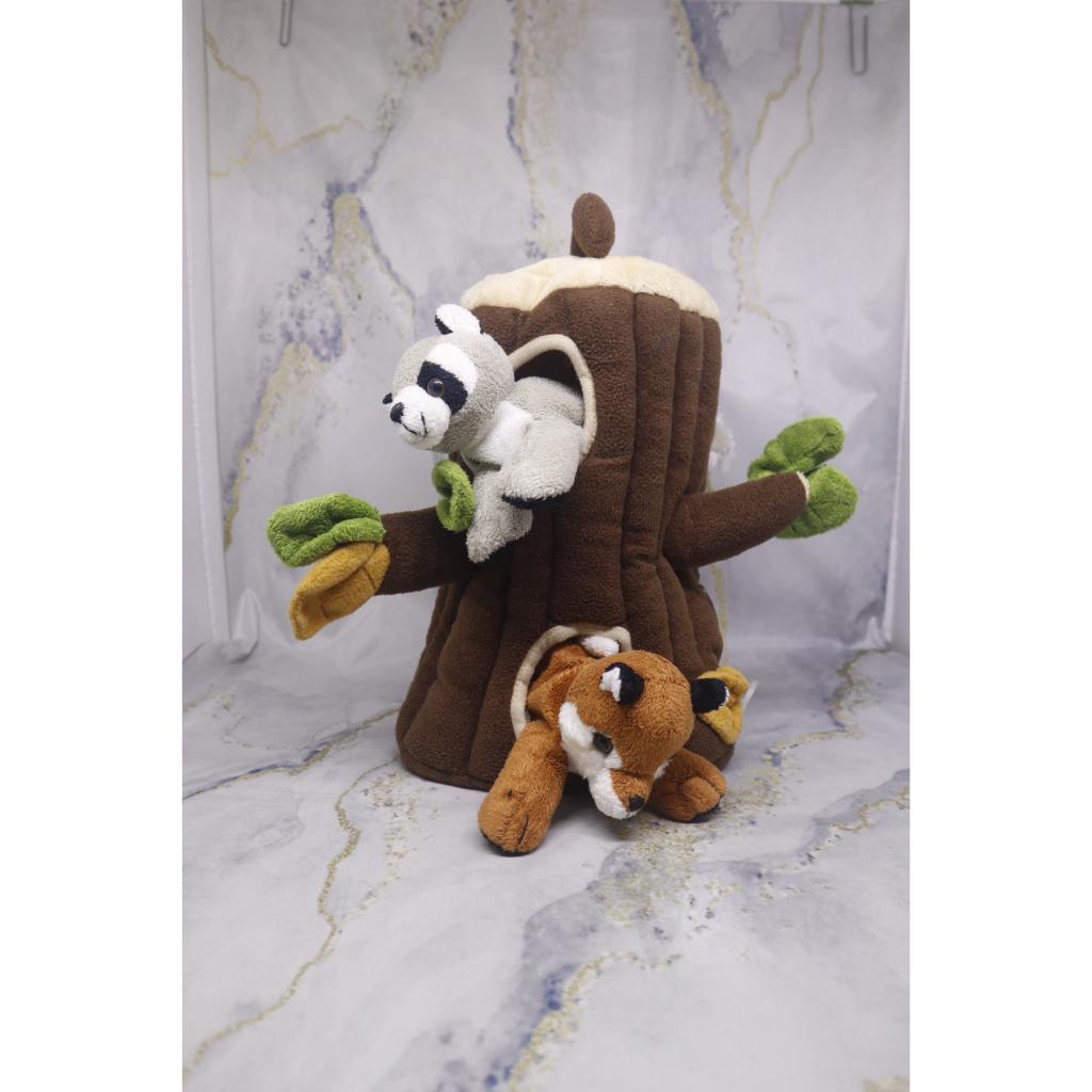 Jual boneka pohon Treehouse with removable animals at Merry Tails ...