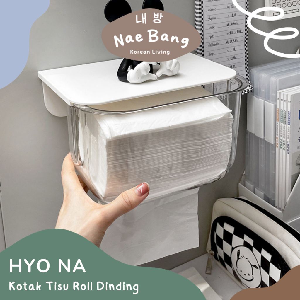 Jual 【NAE BANG】HYO NA Box Tissue Transparan Kotak Tissu Praktis Wadah ...