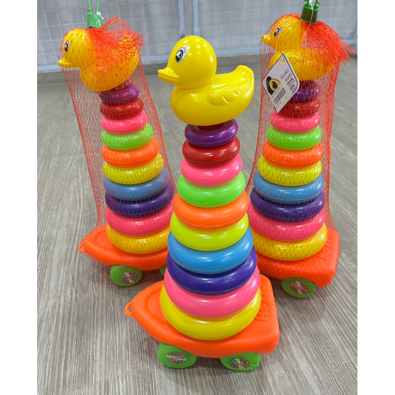 Jual Baby Ring Donut/ Susun Donat / Menara Donat / Mainan Edukasi ...
