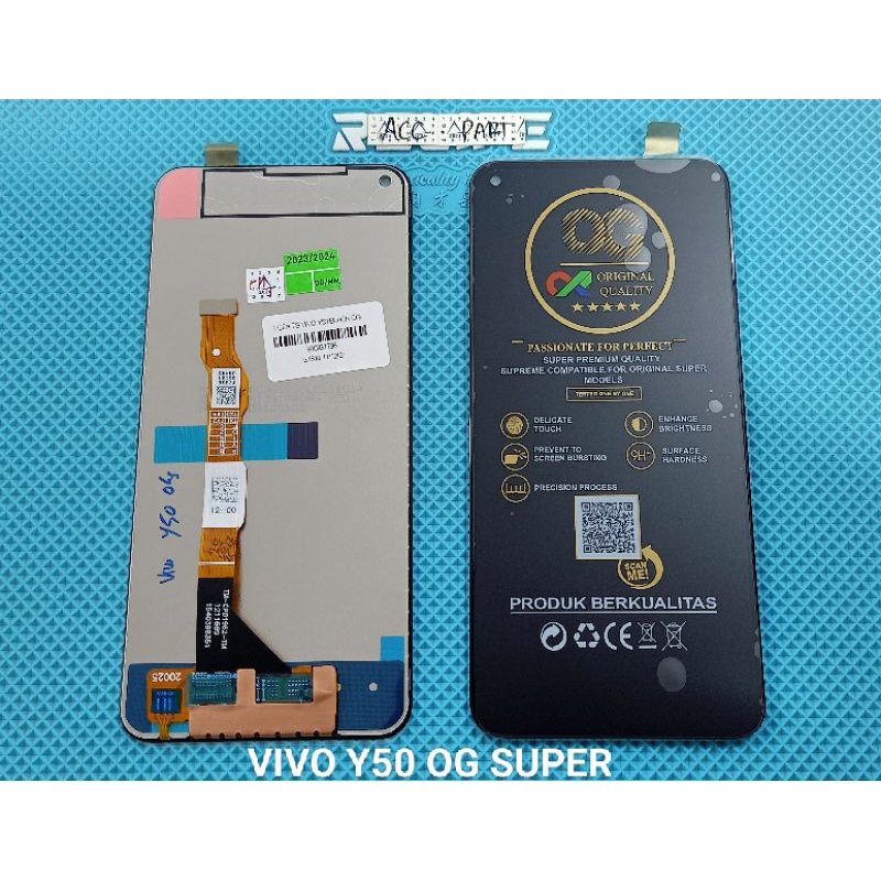 Jual Lcd Vivo Y50 Ori Black Shopee Indonesia