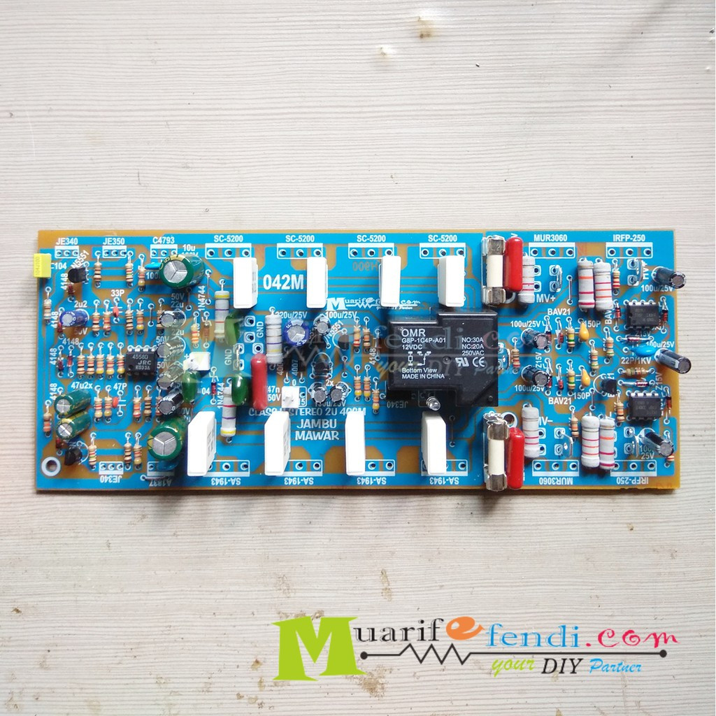 Jual PAKET DIY Power Amplifier APEX Class H H900 MONO 2U 20cm MID HIGH